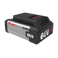 Kress KA3000 60V 2.0 Ah Li-ion Battery